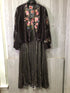 Johnny Was Velvet Dress Set Size Large